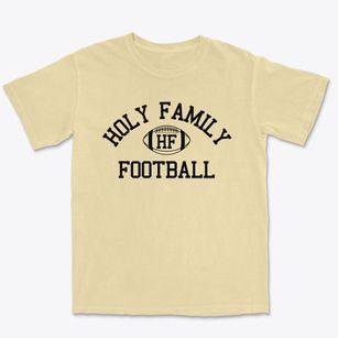 Holy Family School Classic Football Premium Heavyweight T-shirt