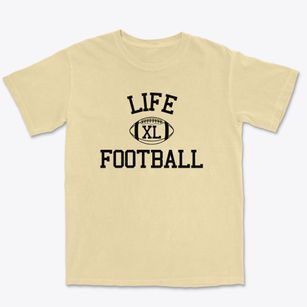 Life Christian School Classic Football Premium Heavyweight T-shirt