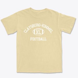 Claysburg-kimmel High School Classic Football Premium Heavyweight T-shirt