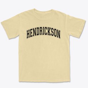 Hendrickson High School Varsity Arch Premium Heavyweight T-shirt