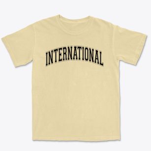 International High School Varsity Arch Premium Heavyweight T-shirt