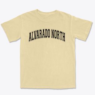 Alvarado North Elementary School Varsity Arch Premium Heavyweight T-shirt