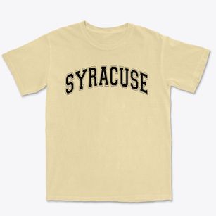 Syracuse Elementary School Varsity Arch Premium Heavyweight T-shirt