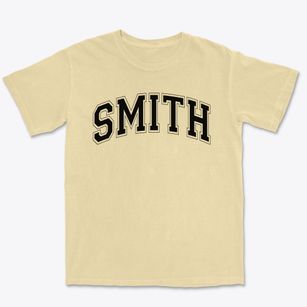 Oscar Smith High School Varsity Arch Premium Heavyweight T-shirt