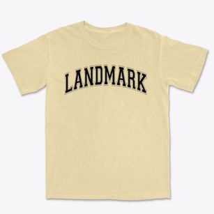 Landmark Christian School Varsity Arch Premium Heavyweight T-shirt