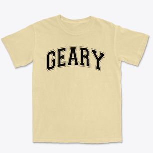 Geary Elementary School Varsity Arch Premium Heavyweight T-shirt
