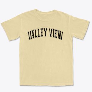 Valley View Elementary School Varsity Arch Premium Heavyweight T-shirt