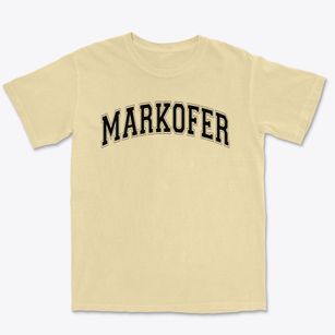 Markofer Elementary School Varsity Arch Premium Heavyweight T-shirt