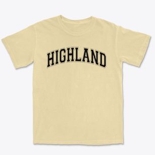 Highland Christian School Varsity Arch Premium Heavyweight T-shirt