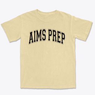 Aims College Prep Varsity Arch Premium Heavyweight T-shirt
