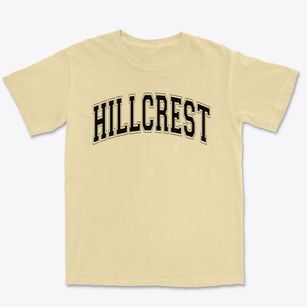 Hillcrest Elementary School Varsity Arch Premium Heavyweight T-shirt