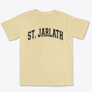 Saint Jarlath School Varsity Arch Premium Heavyweight T-shirt
