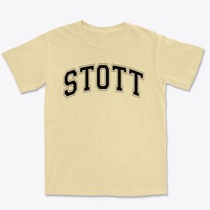 Stott Elementary School Varsity Arch Premium Heavyweight T-shirt
