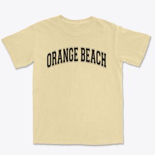 Orange Beach High School Varsity Arch Premium Heavyweight T-shirt