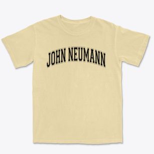 John Neumann Middle School Varsity Arch Premium Heavyweight T-shirt