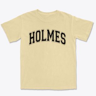 Holmes Elementary School Varsity Arch Premium Heavyweight T-shirt