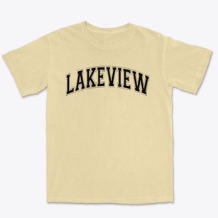 Lakeview Fundamental Elementary School Varsity Arch Premium Heavyweight T-shirt