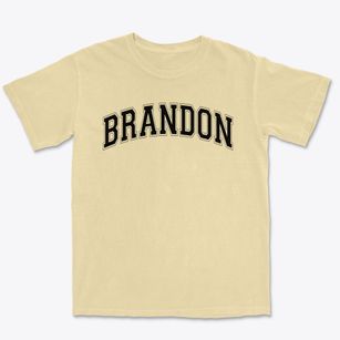 Brandon Academy Varsity Arch Premium Heavyweight T-shirt