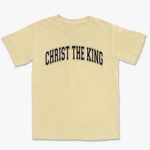 Christ The King School Varsity Arch Premium Heavyweight T-shirt