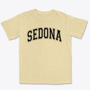 Sedona Charter School Varsity Arch Premium Heavyweight T-shirt