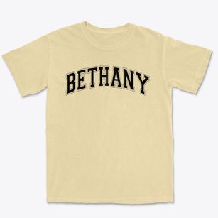 Bethany Lutheran School Varsity Arch Premium Heavyweight T-shirt