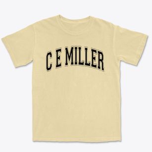 C E Miller Elementary School Varsity Arch Premium Heavyweight T-shirt