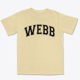 Webb Elementary School Varsity Arch Premium Heavyweight T-shirt