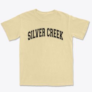 Silver Creek Junior High School Varsity Arch Premium Heavyweight T-shirt