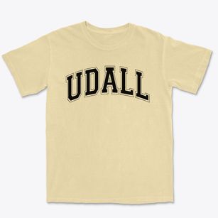 Udall Elementary School Varsity Arch Premium Heavyweight T-shirt