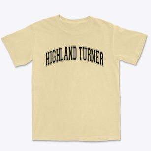 Highland Turner Elementary School Varsity Arch Premium Heavyweight T-shirt