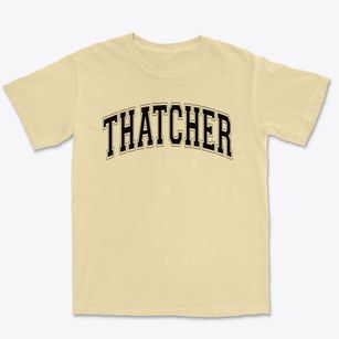 Thatcher Middle School Varsity Arch Premium Heavyweight T-shirt