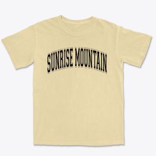 Sunrise Mountain High School Varsity Arch Premium Heavyweight T-shirt