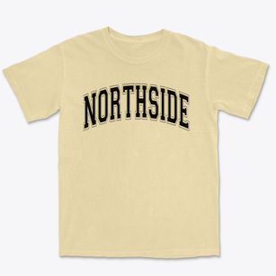 Northside Elementary School Varsity Arch Premium Heavyweight T-shirt