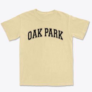 Oak Park Elementary School Varsity Arch Premium Heavyweight T-shirt