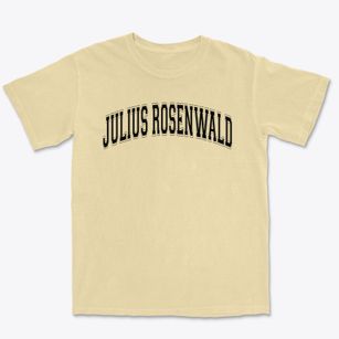 Julius Rosenwald Elementary School Varsity Arch Premium Heavyweight T-shirt