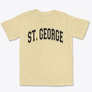 St. George School Varsity Arch Premium Heavyweight T-shirt