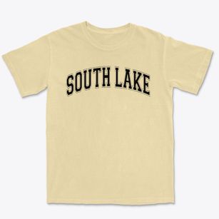 South Lake Elementary School Varsity Arch Premium Heavyweight T-shirt