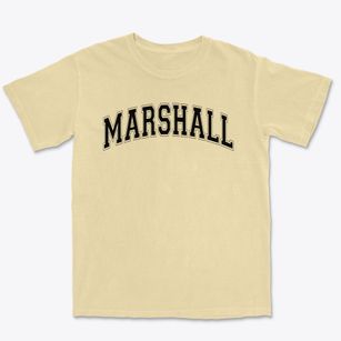 Marshall Middle School Varsity Arch Premium Heavyweight T-shirt