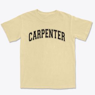 Carpenter Elementary School Varsity Arch Premium Heavyweight T-shirt