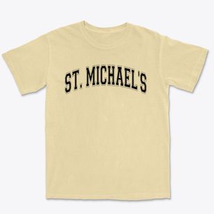 Saint Michael's School Varsity Arch Premium Heavyweight T-shirt
