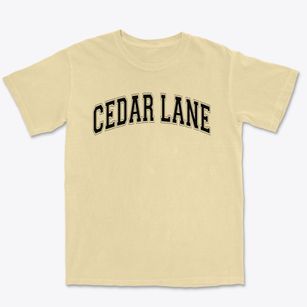 Cedar Lane Alternative High School Varsity Arch Premium Heavyweight T-shirt