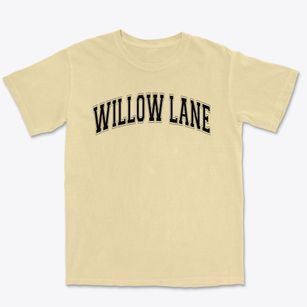Willow Lane Elementary School Varsity Arch Premium Heavyweight T-shirt