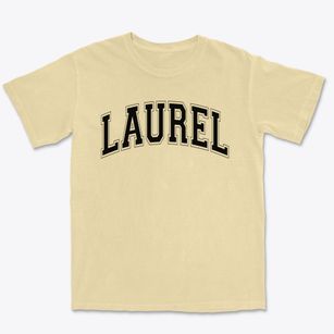 Laurel Homeschool Varsity Arch Premium Heavyweight T-shirt