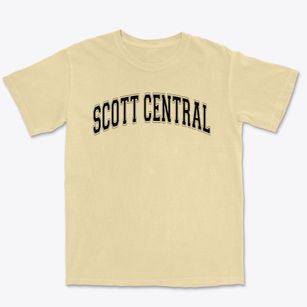 Scott Central High School Varsity Arch Premium Heavyweight T-shirt