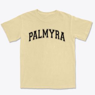 Palmyra Middle School Varsity Arch Premium Heavyweight T-shirt