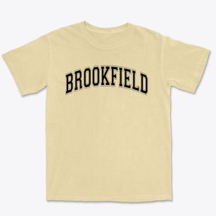 Brookfield High School Varsity Arch Premium Heavyweight T-shirt