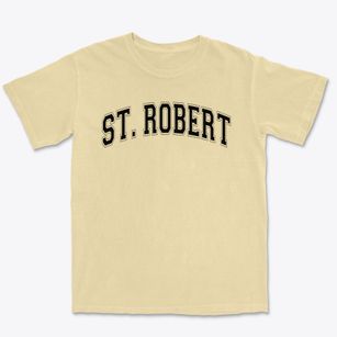 Saint Robert Bellarmine School Varsity Arch Premium Heavyweight T-shirt