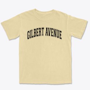 Gilbert Avenue Elementary School Varsity Arch Premium Heavyweight T-shirt