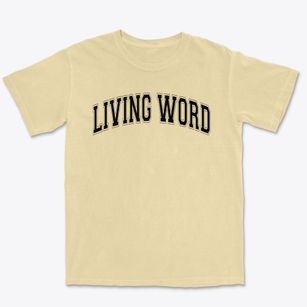 Living Word Christian School Varsity Arch Premium Heavyweight T-shirt