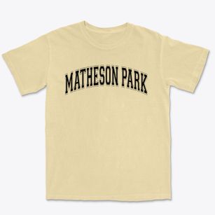 Matheson Park Elementary School Varsity Arch Premium Heavyweight T-shirt